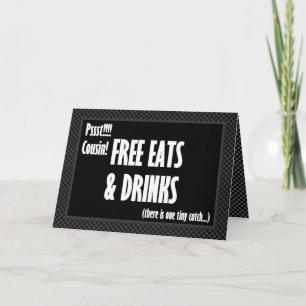 PRIMO Piada Convite Usher Comida Grátis