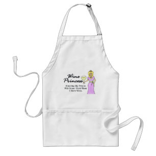 Princesa Avental do vinho