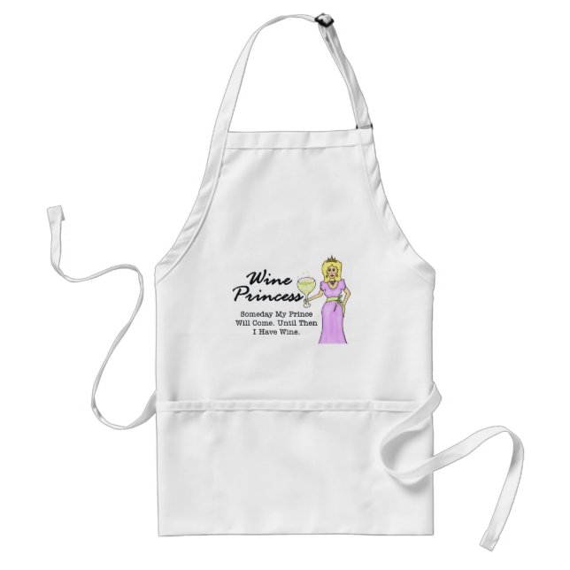 Princesa Avental do vinho (Frente)