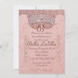 Princesa Bling Diamond Convites de festas