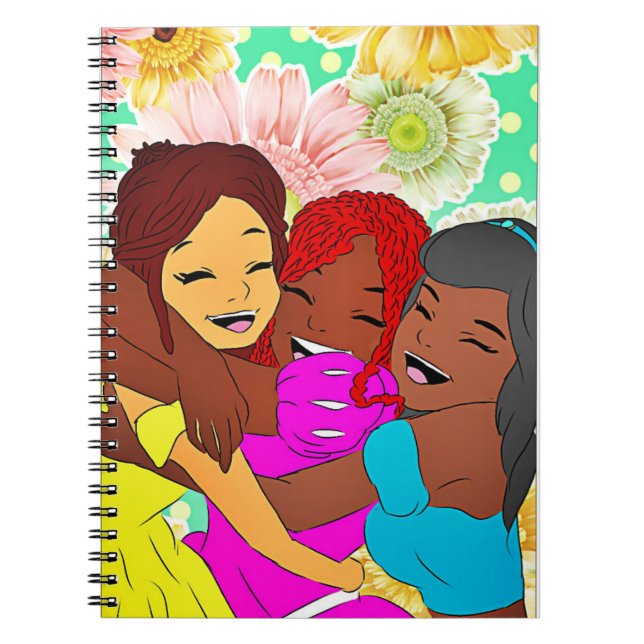 Princesa Caderno da melanina (Frente)
