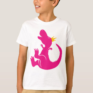 Princesa Camisa do dinossauro