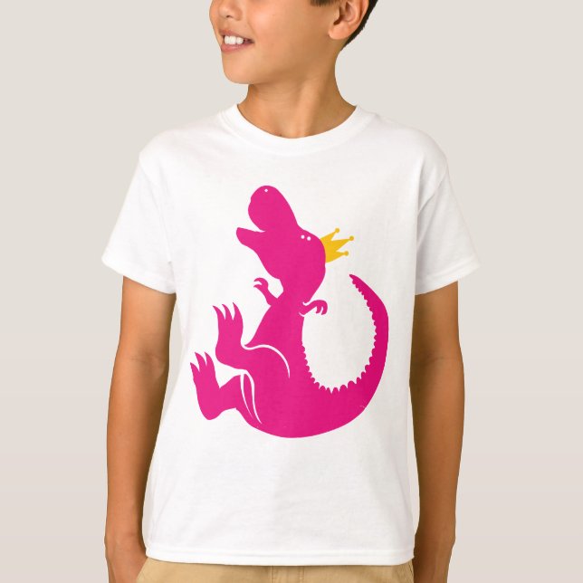 Princesa Camisa do dinossauro (Frente)
