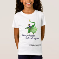 Princesa Camisa do dragão, com palavras, idades 5