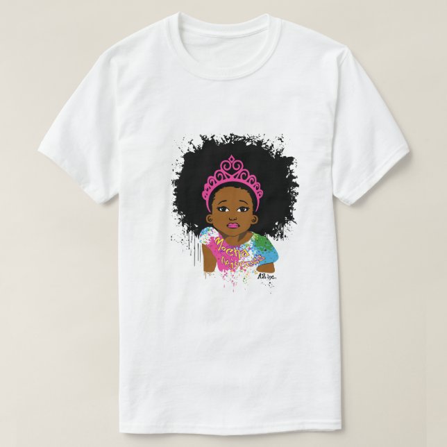 Princesa Camisa do Mocha (Frente do Design)