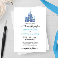 Princesa Castle Wedding Convite