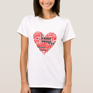Princesa Cinderella Calçados Cita Camisa Vermelha 