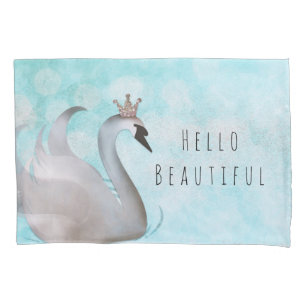 Princesa Cisne Brilho Dourado Falso Conto de Fadas
