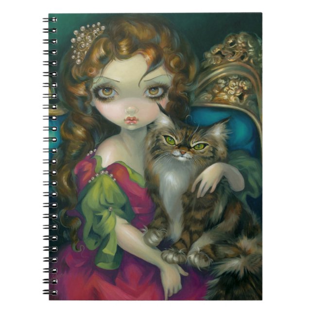 "Princesa com o caderno de um gato de racum de (Frente)