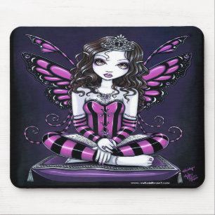 Princesa cor-de-rosa Fada Arte Mousepad de