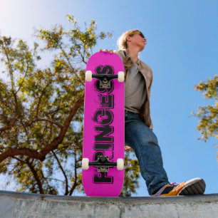 Princesa cor-de-rosa Skate