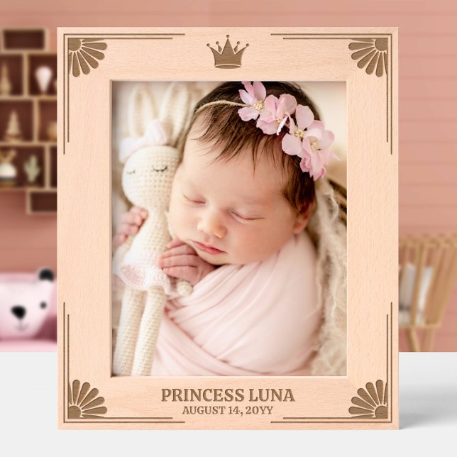 Princesa Coroa e Cantos Daisy Nome da Filha (Criador carregado)