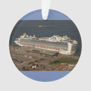 Princesa Cruzeiro do rubi, ornamento de SF