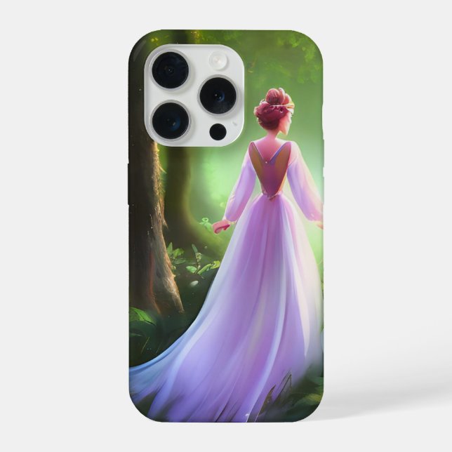 Princesa da Floresta Encantada Vestido Roxo Estéti (Verso)