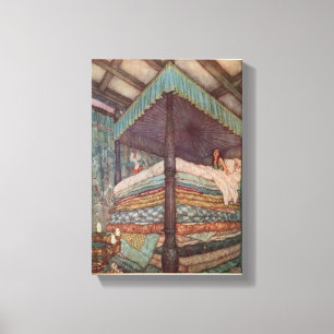 Princesa das canvas de Rackham Fairytal e a