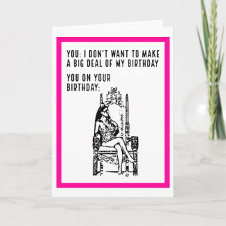 Princesa de aniversário... Cartão de aniversário