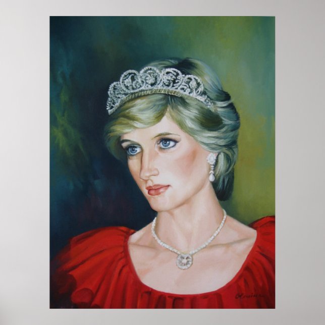 Princesa Diana poster (Frente)