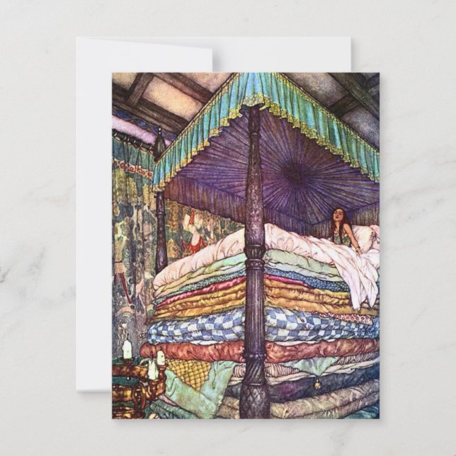 Princesa e o convite da ervilha (Frente)