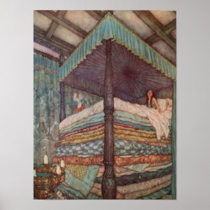 Princesa e Poster de Pea Rackham Fairytale