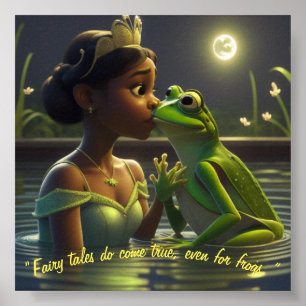 Princesa e Poster Sapo
