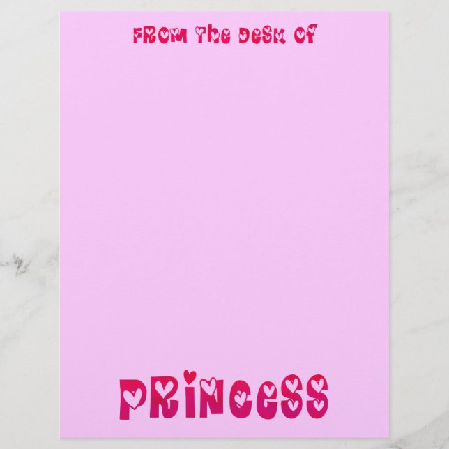 Princesa em Corações (Frente)
