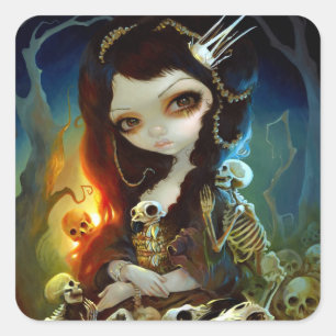 "Princesa etiqueta dos ossos"