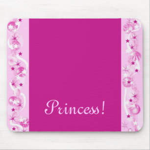 Princesa! Fantasia cor-de-rosa de Mousepad
