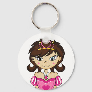 Princesa feericamente bonito Chaveiro