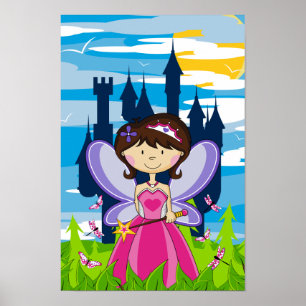 Princesa feericamente bonito Poster