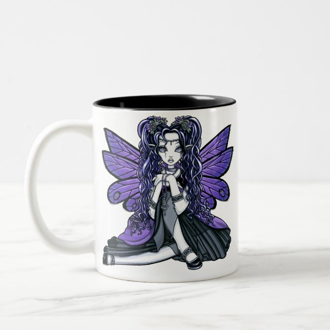 Princesa feericamente Caneca da borboleta gótico (Esquerda)