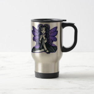 Princesa feericamente caneca de viagem da