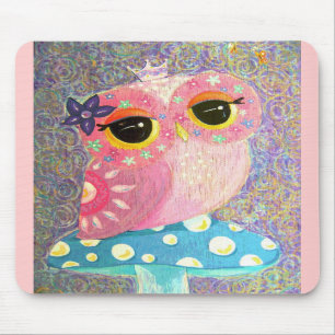 Princesa feericamente Mousepad da coruja