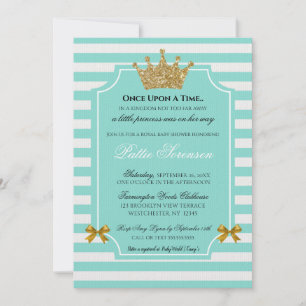 Princesa Glam Baby Sprinkle Partido Chá Brunch