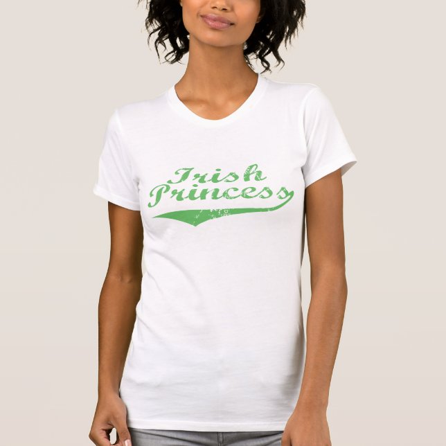 Princesa irlandesa T-shirt (Frente)
