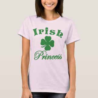 Princesa irlandesa T-shirt do dia de St Patrick