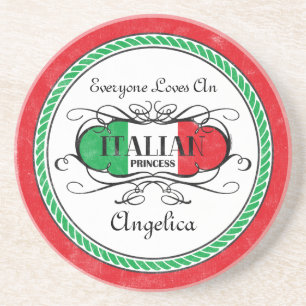 Princesa italiana Personalized Porta copos