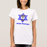 Princesa Judia Damas T-Shirt<br><div class="desc">Jewish OY VEY Unisex T-Shirt</div>