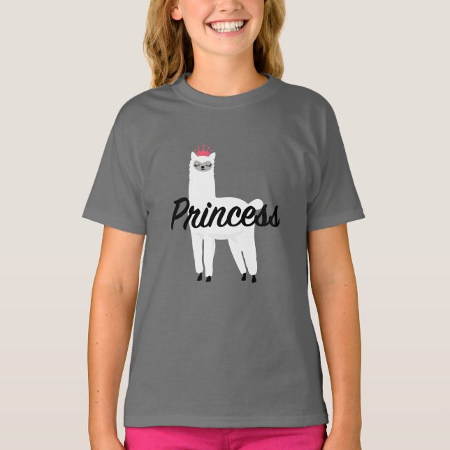 Princesa Lama Design - Camiseta de Nova Jersey (Frente)