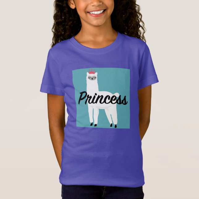 Princesa Lama Design - Camiseta de Nova Jersey (Frente)
