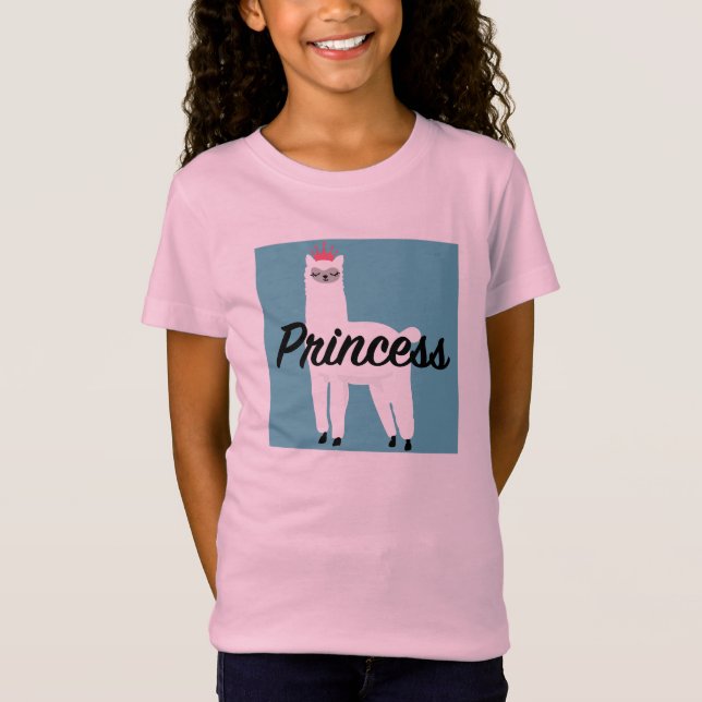 Princesa Lama Design - Camiseta de Nova Jersey (Frente)