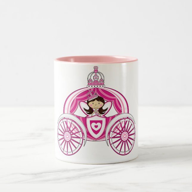 Princesa na caneca real da carruagem (Centro)