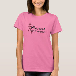 Princesa no t-shirt da maneira