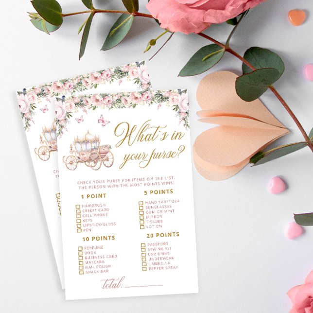 Princesa O que há no Jogo do Chá de fraldas da Bol (Criador carregado)