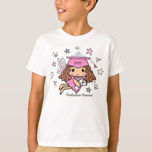 Princesa Personalized Miúdo Camisa da graduação