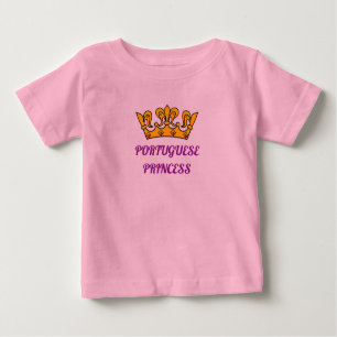 Princesa Portuguesa ou Camisa Príncipe Todler