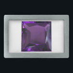 Princesa Roxa cortou Ametist Gemstone<br><div class="desc">Princesa Roxa cortou Ametist Gemstone Belt Buckle</div>
