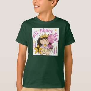 Princesa Sobre Os Meus 4º Aniversário Camisetas