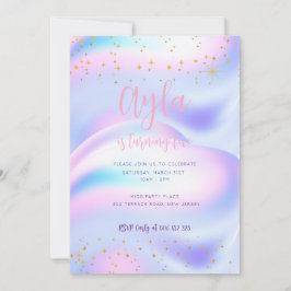 Princesa Sparkles 5 Birthday Convite