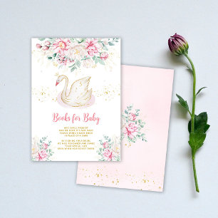 Princesa Swan Livros para Cartão de Recepção