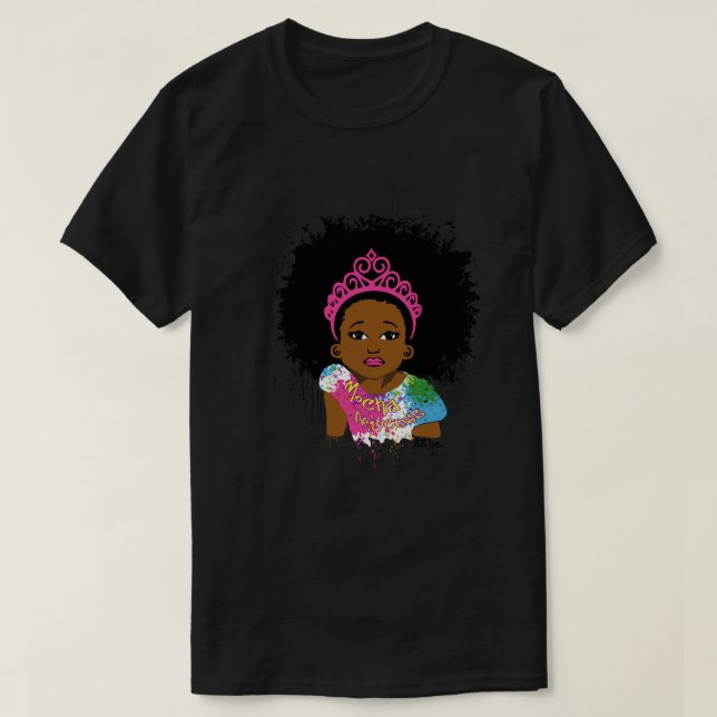 Princesa T-shirt do Mocha (Frente do Design)
